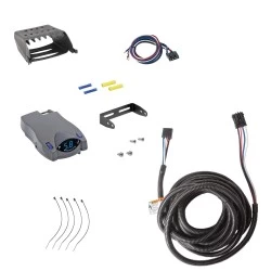 Clam Shell Trailer Brake Control for 07-24 BMW X5 w/ Factory 7-Way w/ Plug Play Wiring Adapter Tekonsha Prodigy P2 Eletric Trailer Brakes Module Box Controller 1-4 Axle