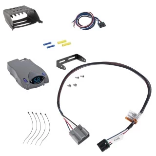 Trailer Brake Control for 18-21 Ford Expedition w/ Plug Play Wiring Adapter Tekonsha Prodigy P2 Eletric Trailer Brakes Module Box Controller
