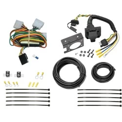 Trailer Hitch 7 Way RV Wiring Kit For 92-97 Isuzu Rodeo 94-97 Honda Passport Plug Prong Pin Brake Control Ready 