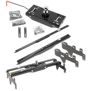 9465 4454 19308 Draw-Tite Draw-Tite Gooseneck Trailer Hitch 5" Offset Ball 99-19 Chevy GMC Silverado Sierra 1500 99-04 2500 LD Turnover Brackets Rails Under Bed 2-5/16" Ball 99 00 01 02 03 04 05 06 07 08 09 10 11 12 13 14 15 16 17 18 19 1999 200 Draw-Tite Gooseneck Trailer Hitch w/ 5" Offset Ball for 99-19 Chevy GMC Silverado Sierra 1500 99-04 2500 LD Turnover w/ Brackets Rails Under Bed 2-5/16" Ball
