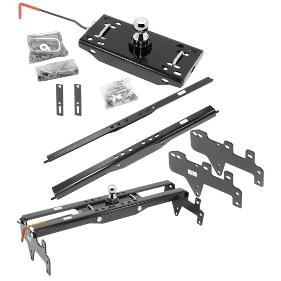 9465 4454 19308 Draw-Tite Draw-Tite Gooseneck Trailer Hitch 5" Offset Ball 99-19 Chevy GMC Silverado Sierra 1500 99-04 2500 LD Turnover Brackets Rails Under Bed 2-5/16" Ball 99 00 01 02 03 04 05 06 07 08 09 10 11 12 13 14 15 16 17 18 19 1999 200 Draw-Tite Gooseneck Trailer Hitch w/ 5" Offset Ball for 99-19 Chevy GMC Silverado Sierra 1500 99-04 2500 LD Turnover w/ Brackets Rails Under Bed 2-5/16" Ball