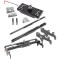 9465 4454 19308 Draw-Tite Draw-Tite Gooseneck Trailer Hitch 5" Offset Ball 99-19 Chevy GMC Silverado Sierra 1500 99-04 2500 LD Turnover Brackets Rails Under Bed 2-5/16" Ball 99 00 01 02 03 04 05 06 07 08 09 10 11 12 13 14 15 16 17 18 19 1999 200 Draw-Tite Gooseneck Trailer Hitch w/ 5" Offset Ball for 99-19 Chevy GMC Silverado Sierra 1500 99-04 2500 LD Turnover w/ Brackets Rails Under Bed 2-5/16" Ball
