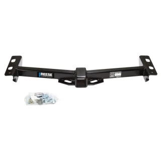 Reese Trailer Tow Hitch Receiver For 88-00 Chevy GMC C/K Pickup Roll Pan Bumper w/Tri-Ball Triple Ball 1-7/8" 2" 2-5/16"