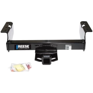 Trailer Hitch w/ Wiring For 01-25 Chevy Silverado GMC Sierra 3500 HD 07-07 Classic 07-12 Dodge RAM 3500 4500 5500 Class 5 2" Tow Receiver Reese Tekonsha