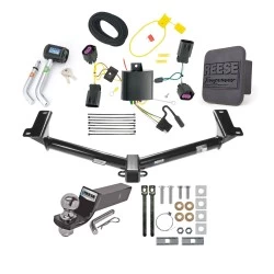 Reese Trailer Tow Hitch For 12-20 Dodge Journey Except w/LED Taillights Deluxe Package Wiring 2" Ball and Lock