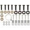 Reese Trailer Tow Hitch Receiver For 05-12 Ford Escape Mazda Tribute Mercury Mariner w/Tri-Ball Triple Ball 1-7/8" 2" 2-5/16"
