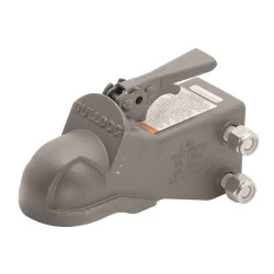 Bulldog Cast Head Trailer Coupler 2" Ball 8,000 lbs Adjustable Channel Tongue Wedge Latch NO CHANNEL