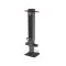 Bulldog Single Dual Cam 12.5K Lift 25K Support Square Trailer Jack w/ Bulldog Electric Power Motor Kit w/ Manual Override Crank for Gooseneck Dump Agricultural Construction Heavy-Duty Utility Horse Livestock Trailers Non Spring Return