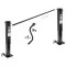 Bulldog Tandem Trailer Jack Landing Gear Set 24K Static 20K Lift Spring Return Drop Leg Complete System