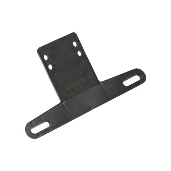 003201 Wesbar Trailer License Plate Bracket Plastic Black Wesbar License Plate Bracket For Trailer Lights (Part Number: 003201)