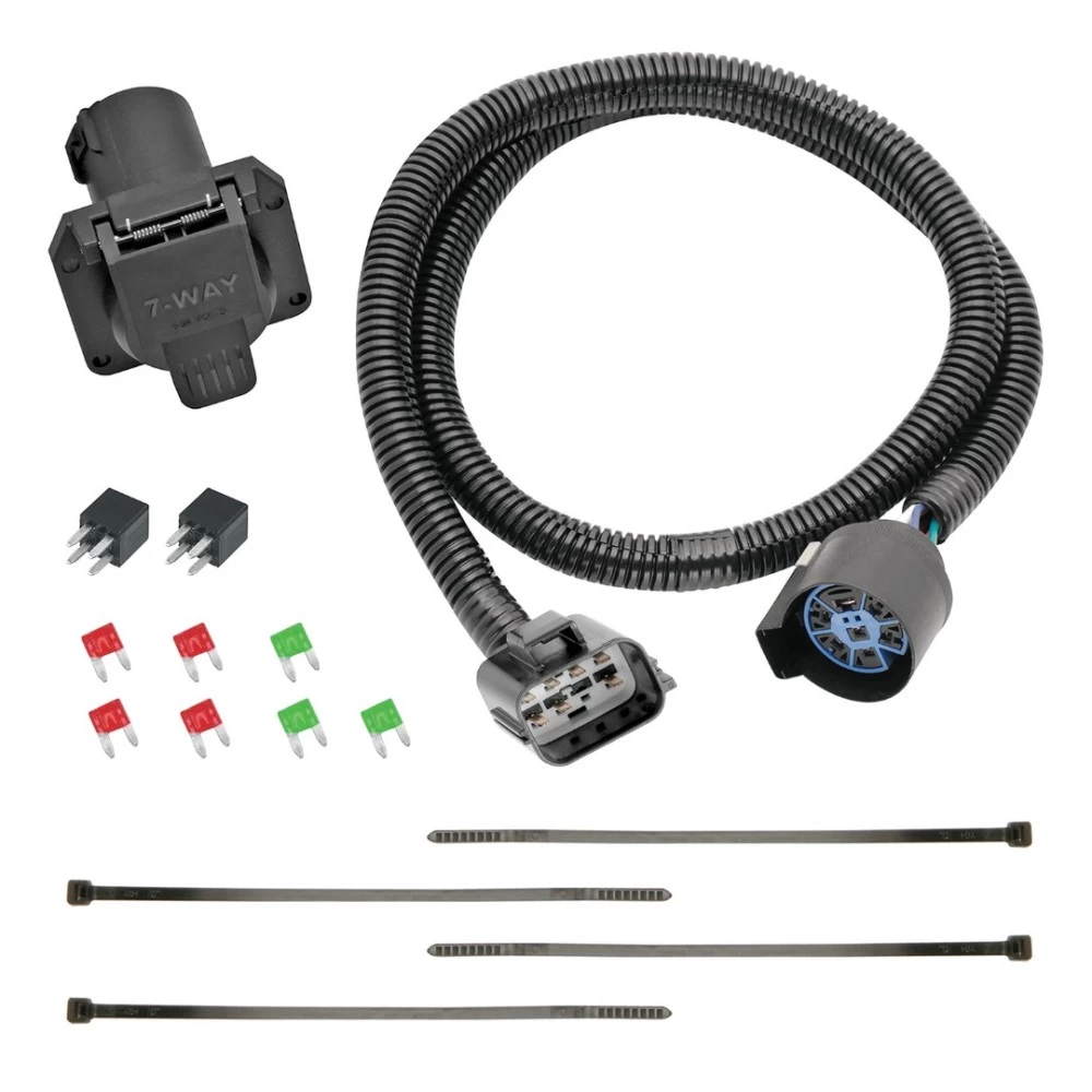 Trailer Hitch w/ 7-Way RV Wiring For 13-17 GMC Acadia Limited Buick Enclave Chevy Traverse Class 3 2" Receiver Reese