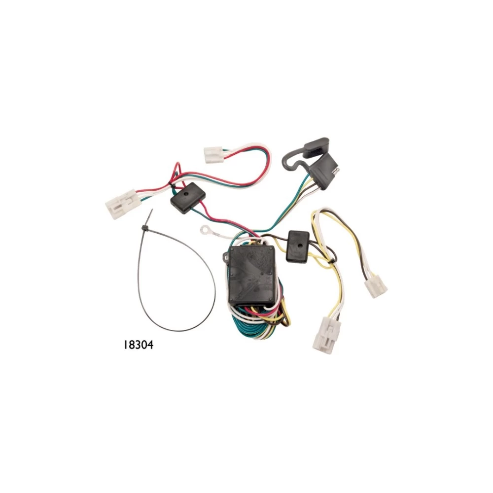 Trailer Hitch Tow Package Prodigy P3 Brake Control For 04-10 Toyota Sienna All Models w/ 7-Way RV Wiring 2" Drop Mount 2" Ball Class 3 2" Receiver Draw-Tite Tekonsha