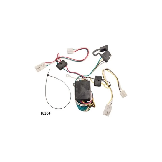 Trailer Hitch Tow Package Prodigy P3 Brake Control For 04-10 Toyota Sienna All Models w/ 7-Way RV Wiring 2" Drop Mount 2" Ball Class 3 2" Receiver Draw-Tite Tekonsha