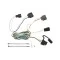 Trailer Tow Hitch For 11-13 Jeep Grand Cherokee Hidden Removable 2" Receiver Complete Package w/ Wiring and 1-7/8" Ball