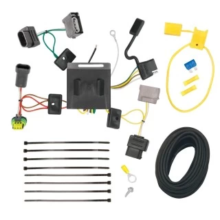 Trailer Hitch Tow Package Prodigy P3 Brake Control For 11-20 Dodge Journey w/ LED Taillights w/ 7-Way RV Wiring 2" Drop Mount 2" Ball Class 3 2" Receiver Draw-Tite Tekonsha