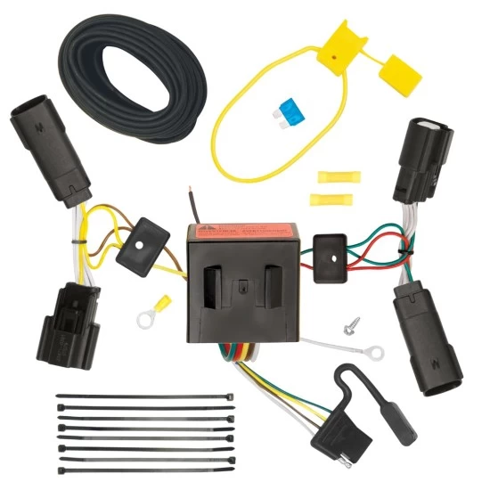 Trailer Hitch Tow Package Prodigy P3 Brake Control For 13-16 Ford Escape All Models w/ 7-Way RV Wiring 2" Drop Mount 2" Ball Class 3 2" Receiver Draw-Tite Tekonsha