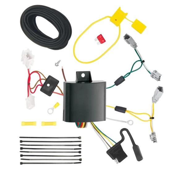 Tow Hitch w/ Wiring and Draw-Bar 13-15 Honda Accord w/LED Taillights Trailer Receiver Class I 1-1/4" Tekonsha