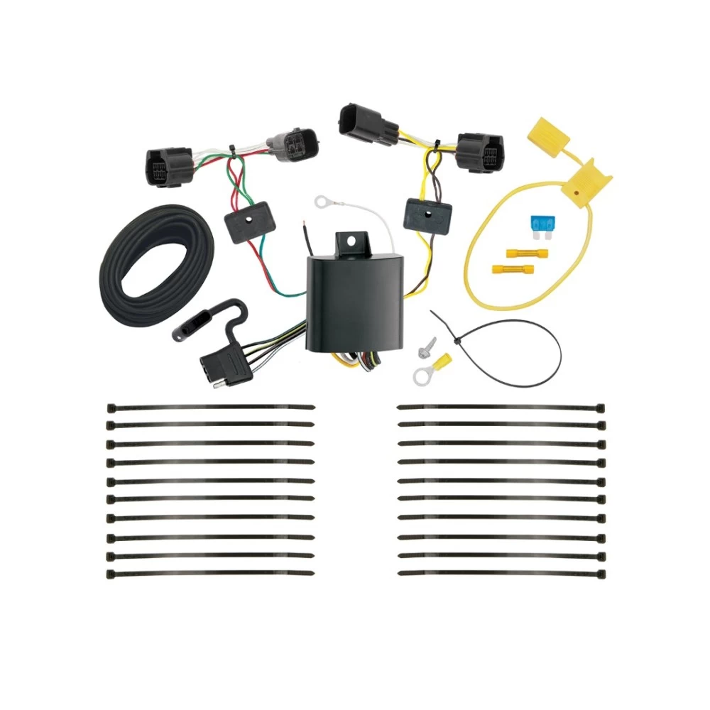 Trailer Tow Hitch For 19-23 Ford Ranger Deluxe Package Wiring 2" Ball Mount and Lock