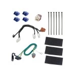 Trailer Tow Hitch For 13-20 Nissan Pathfinder 14-20 INFINITI QX60 Hidden Removable 2" Receiver Complete Package w/ Wiring and 2" Ball