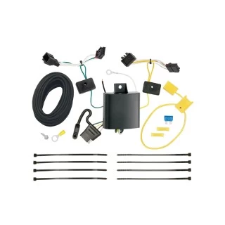 Trailer Hitch Tow Package Prodigy P3 Brake Control For 12-17 Volkswagen Tiguan (2018 Limited) w/ 7-Way RV Wiring 2" Drop Mount 2" Ball Class 3 2" Receiver Draw-Tite Tekonsha