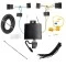 Ultimate Tow Package For 15-18 BMW X5 All Models Trailer Hitch w/ Wiring 2" Drop Mount Dual 2" and 1-7/8" Ball Lock Bracket Cover 2" Receiver