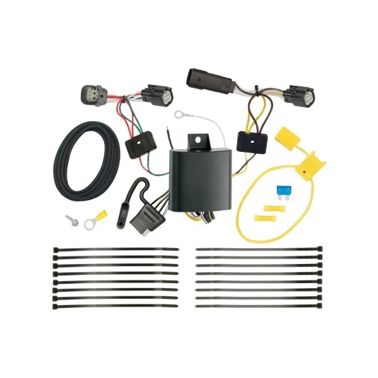 Custom Fit Trailer Hitch Wiring Harness (Plug & Play) 2" Drop Ball-Mount w/ Locking Pin/Clip 2" Chrome BallRubber Hitch Plug Cover Installation Hardware Installation Instructions 76593 118745 7005111 7010 Draw-Tite Trailer Tow Hitch 17-23 B Trailer Tow Hitch For 17-23 Buick Encore Exc GX w/ Wiring Harness 2" Ball Mount + Lock Class 3