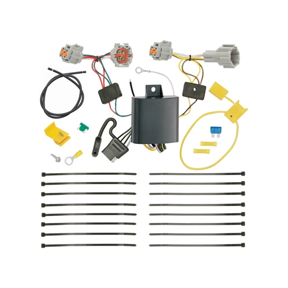 Trailer Hitch Tow Package Prodigy P3 Brake Control For 17-19 Nissan Rogue Sport All Models w/ 7-Way RV Wiring 2" Drop Mount 2" Ball Class 3 2" Receiver Draw-Tite Tekonsha
