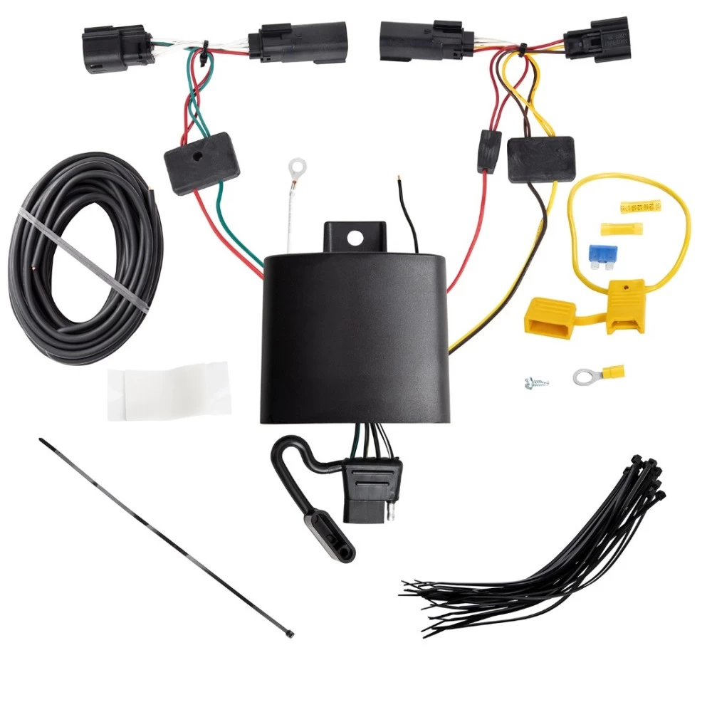 Trailer Hitch w/ 7-Way RV Wiring For 19-23 Jeep Cherokee Class 3 2" Receiver