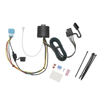 Trailer Tow Hitch For 18-26 Honda Odyssey w/ Fuse Provisions Hidden Removable 2" Receiver w/ Plug & Play Wiring Kit Class 3 Draw-Tite