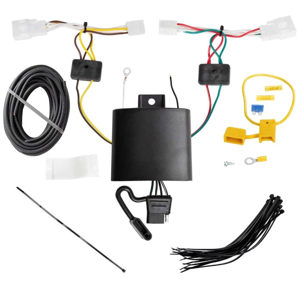 Trailer Tow Hitch For 19-22 Toyota Avalon Complete Package w/ Wiring Draw Bar and 2" Ball