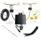 Trailer Tow Hitch For 19-25 Toyota RAV4 21-25 RAV4 Prime Complete Package w/ Wiring Draw Bar and 1-7/8" Ball