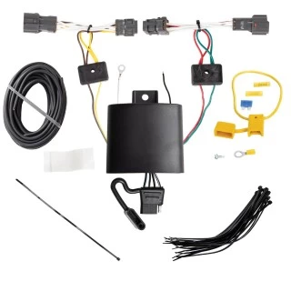 Reese Trailer Tow Hitch For 20-24 KIA Soul exc Turbo and LED Taillights w/ Plug & Play Wiring Kit Class 3 2" Receiver