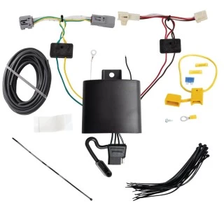 Trailer Tow Hitch For 21-24 Toyota Venza All Models Class 3 2" Receiver Complete Package w/ Wiring and 1-7/8" Ball