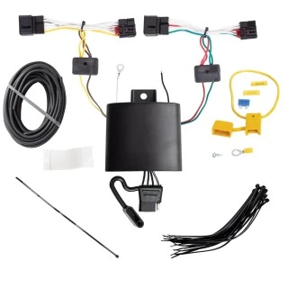 Trailer Tow Hitch For 20-24 Volkswagen Atlas Cross Sport Class 3 2" Receiver Complete Package w/ Wiring and 1-7/8" Ball