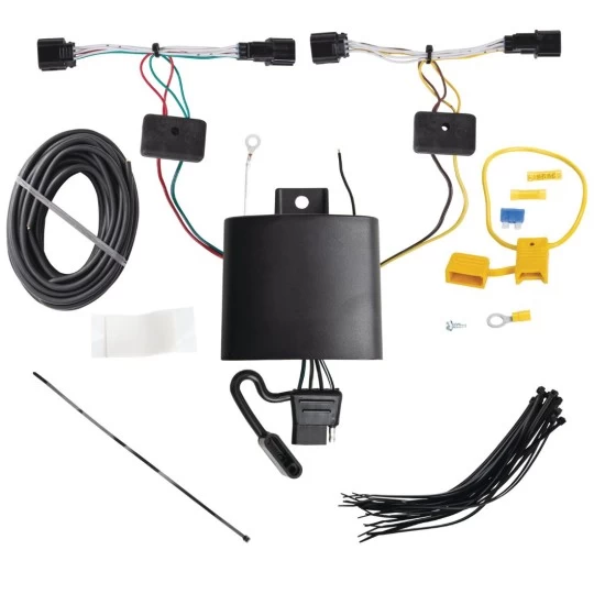 Trailer Tow Hitch For 21-23 KIA Sorento Complete Package w/ Wiring Harness Kit and 2" Ball