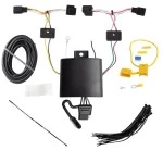 Trailer Tow Hitch For 22-27 Acura MDX All Models Class 4 Deluxe Package Wiring 2" Ball Mount and Lock