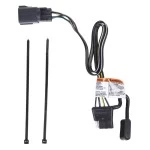 Trailer Tow Hitch For 21-23 Buick Envision w/ factory trailer connector Deluxe Package Wiring 2" Ball Mount and Lock