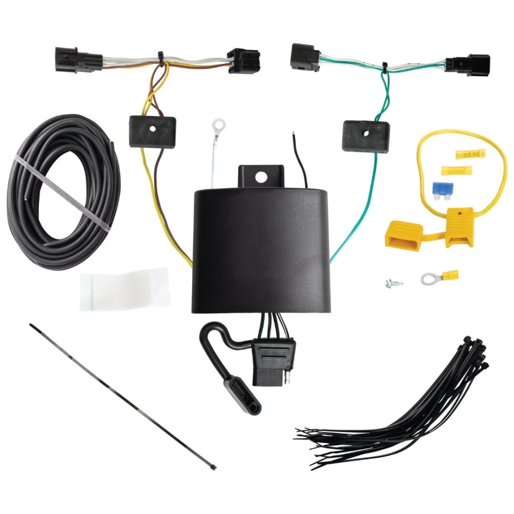 Trailer Tow Hitch For 22-23 Hyundai Ioniq 5 Deluxe Package Wiring 2" Ball Mount and Lock