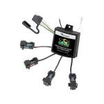 Reese Trailer Tow Hitch For 21-22 Mercedes-Benz GLE350 Deluxe Package w/ Zero Contact Wiring Harness Kit and 2" Ball Mount and Lock