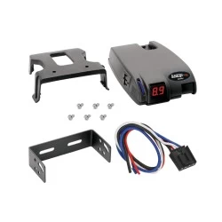 Trailer Brake Control For 07-14 Chevy Silverado GMC Sierra 2500 HD 3500 HD 07-13 1500 w/ Hardwire Wiring Adapter Proportional Draw-Tite Electric Trailer Brakes Module Box Controller