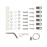 Trailer Tow Hitch Hardware Fastener Kit For 93-02 Chevy GEO Prizm Toyota Corolla 1-1/4" Towing Receiver