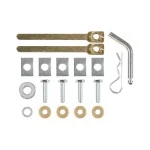 Trailer Tow Hitch Hardware Fastener Kit For 93-01 Nissan Altima All Styles 1-1/4" Towing Receiver Class 1