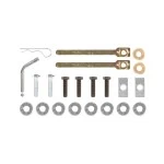 Trailer Tow Hitch Hardware Fastener Kit For 86-03 Ford Taurus Mercury Sable Continental 1-1/4" Receiver