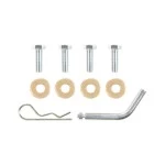 Trailer Tow Hitch Hardware Fastener Kit For 96-05 Toyota Rav4 1-1/4" Towing Receiver Class 1