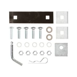 Trailer Tow Hitch Hardware Fastener Kit For 99-09 VW Jetta Sedan City 2005 Old Body Style 1-1/4" Receiver Class 1