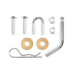 Trailer Tow Hitch Hardware Fastener Kit For 06-10 Hyundai Sonata 1-1/4" Towing Receiver Class 1