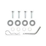 Trailer Tow Hitch Hardware Fastener Kit For 06-11 Hyundai Accent KIA Rio Sedan 1-1/4" Receiver Class 1