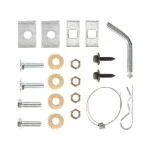 Trailer Tow Hitch Hardware Fastener Kit For 03-09 Mazda 6 Fusion MKZ Zephyr 1-1/4" Receiver
