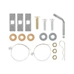 Trailer Hitch Hardware Fastener Kit For 07-11 Nissan Versa Sedan 07-12 Hatchback Tow Receiver
