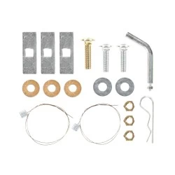 Trailer Hitch Hardware Fastener Kit For 07-11 Nissan Versa Sedan 07-12 Hatchback Tow Receiver